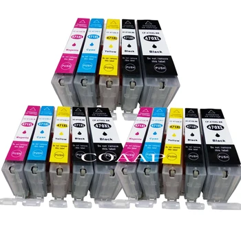 15 PC-uri Pentru Canon pgi 470 cli 471 Compatibil cu cartușele de cerneală pentru CANON PIXMA MG5740 MG8640 TS5040 TS6040 inkjet Printer cu cip