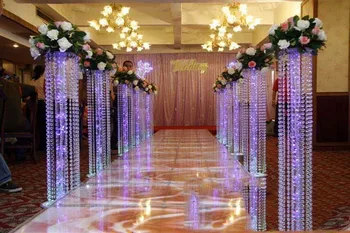 150cm de moda de lux acrilice nunta de cristal drum duce tort de nunta eveniment decor petrecere/ nunta fundal T - stand