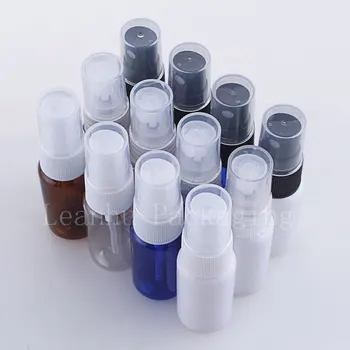 15ML x 50 goale mici mist spray sticla de plastic , 15cc parfum reîncărcabile cosmetice recipient cu pulverizator pompa de călătorie Mini dimensiune