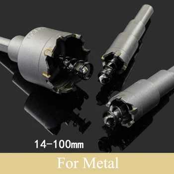 17.5 mm 18mm 19mm 19.5 mm Carbura de Aliaj din Oțel Inoxidabil, Metal, pentru prelucrarea Metalelor Fier AL Alamă Instrument de Putere de Bază Burghiu Cutter freză