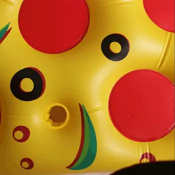 180*150cm Gonflabil Gigant Pizza Piscină Float Vara Jucării de Apă în aer liber Jucărie Distractiv Plajă de Odihnă Șezlong Saltea Pluta