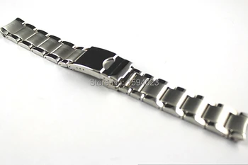 19mm T095417A Watchband Ceas Piese de striptease masculin, Solide din oțel Inoxidabil brățară de Pliere Catarama curelei Pentru T095 transport Gratuit