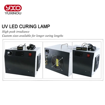 1buc 160w 2 Cap de DUS cu LED-uri UV de Uscare Sistem Pentru Imprimantă Epson DX5 Print UV Cap Printer UV Flatbed,Lipici UV Vindecarea