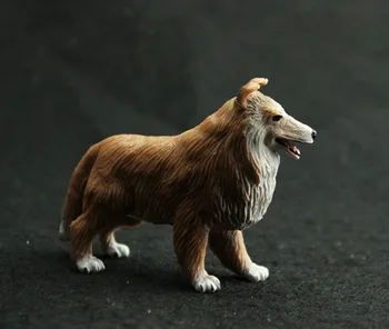 1buc Mini Animal PVC Cifrele de Acțiune de Colectare Mini Câini Cadouri Model de Meserii pentru Copii Puzzle Jucării Acasă Decoratiuni