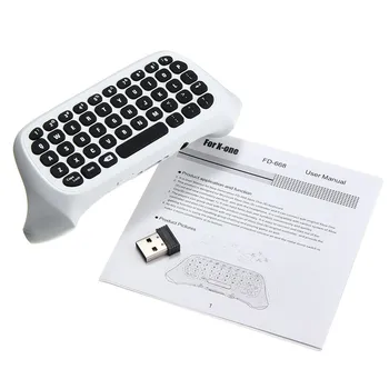 2.4 G USB Wireless Mini Chatpad Mesaj de 47 De Tastatură pentru Tastatura Controler de Joc fără Fir Tastatura Negru/Alb pentru XBOX ONE
