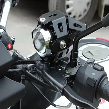 2 BUC 125W U5 motocicleta Faruri cu led, spoturi led lampă auxiliară luminoase faruri motobike accesorii moto capul locului lumina de ceață