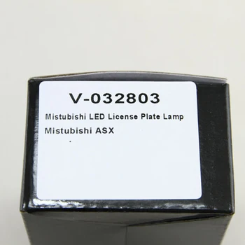 2 buc LED-uri de Lumină de inmatriculare Canbus Numărul de Înmatriculare Lampă de 12V Styling Auto Pentru Mitsubishi ASX