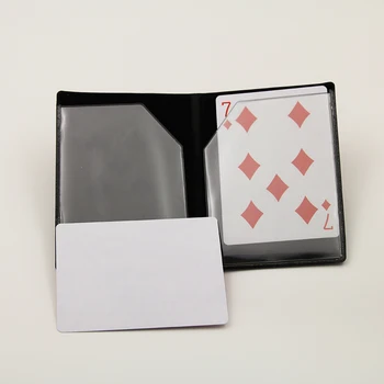 2 buc Optice portofel de Topire cu magnet Card strada etapă până aproape de trucuri magice iluzie magician Mentalism Accesorii 83002