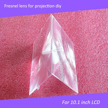 2 buc prefessional proiecție/proiector diy kit lentile fresnel pentru 10.1 inch lcd DIY proiecție transport gratuit