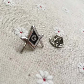 2 buc Trecut Maestru Masonic Pătrat și Busole Pin Rever Francmason Ambarcațiuni de Metal Insigna Cadou Lodge Zidari jocuri de Cuvinte și Broșe