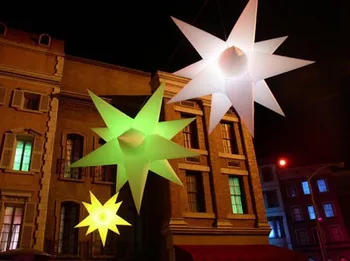 2 m LED-uri Colorate Club de Noapte Plafon Decor Gonflabile Stele