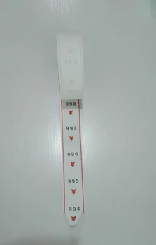 2 rola/pachet Bilete Rola de Hartie pentru dispensere bilet folosit în Coada de Asteptare Sistem cu numărul 2000pcs