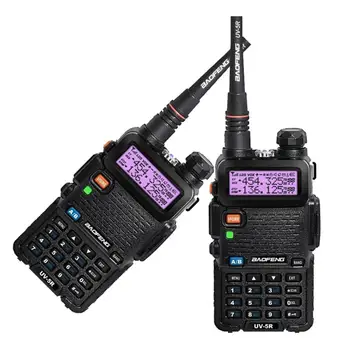 2-seturi Baofeng UV-5R Dual-Band 136-174/400-520MHz Ham Radio bidirecțional de VALORI din SUA