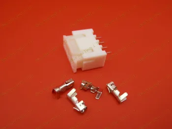 200 de seturi de 4 Pin XH 180 unghi Pin Conector de 2,54 mm XH-4P Kituri pentru PCB/Automobile/circuit electronic ect.Transport Gratuit