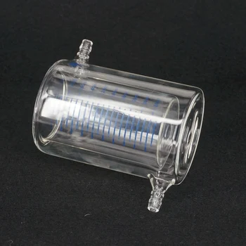 200ml de Laborator cu Manta de Sticlă Borosilicată Pahar Dublu Strat Pahar pentru Fotocatalitice Experiment