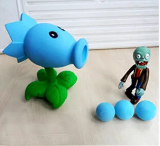 2016 PVZ Plante vs Zombi Peashooter PVC Acțiune Figura Model de Jucărie Cadouri Jucarii Pentru Copii de Înaltă Calitate Brinquedos