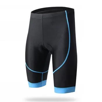 2016 XINTOWN Bărbați Ciclism 3D Căptușit pantaloni Scurți pro Bike pantaloni scurți Albastru Ciclism îmbrăcăminte Echipa de biciclete Ciclism purta maneca scurta