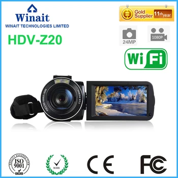 2017 mai recente Professtional HDV HD Denifition camera Video full hd 1080p HDV-Z20 64GB mini aparat de fotografiat digital, camera video