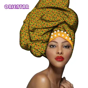 2018 Multi-colorate, cu perle de frumusete din africa headtie pentru femei Femeile Africane Headwraps Inalta Calitate din Bumbac de Cap Marame WYB293