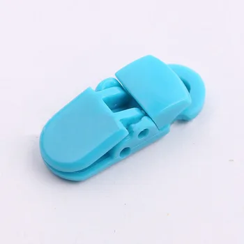 2018 New Sosire 100buc 5mm Plastic Suzeta Clipuri Atașat Sucette Suzeta Dummy Lanț de Suport Pentru Copil Drăguț Sutoyuen S062-5