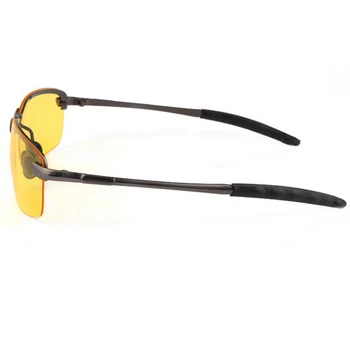 2018 New Sosire Bărbați Ochelari Conducătorii Auto de Noapte Viziune Ochelari de protecție Anti-Glare Polarizer ochelari de Soare Polarizat ochelari de Soare de Conducere