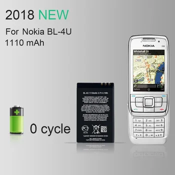 2018 Noi HORUG Original BL-4U Telefon, Acumulator Pentru Nokia BL 4U BL-4U BL4U E66 C5-03 5530 5730 de Înlocuire Nokia BL 4U Baterie