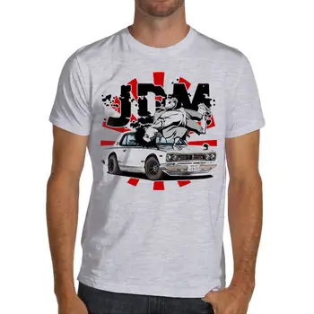 2018 Nou Tricou Jdm Skyline GTR C10 Alb sau Gri Tricou S la 3 XL 1969 Derivă Datsun auto Japonez fanii Personalizat T-shirt