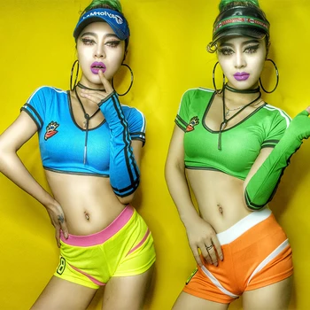 2018 sexy hip hop ultra-scurte, pantaloni DS performance costume nou costum de carnaval