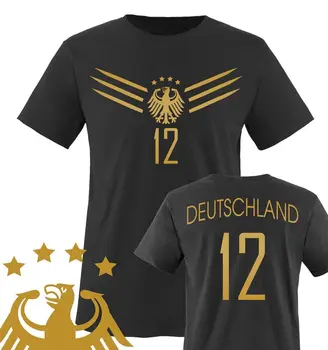 2018 Vara Tricou Rece DEUTSCHLAND GERMANIA FOTBALIST TRICOU Funny T-shirt