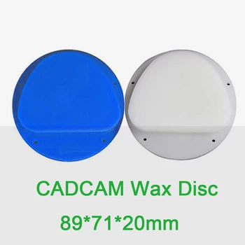 20mm Grosime Ceară Dentară Disc Compatibil cu Amann Girrbach Masina de Laborator Materiale 3PCS