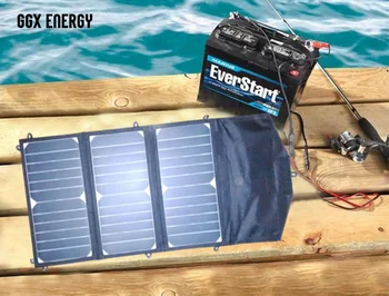 21 Watt Pliere Panou Solar cu 10 Amp Controler Solar+12V Masina/Barca/Iaht/Jetski Baterie Incarcator+Telefon/Laptop Incarcator