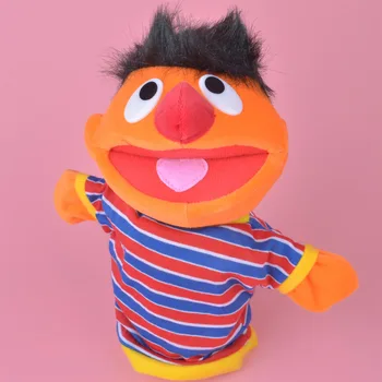 25cm Ernie de Pluș, Păpuși de Mână jucărie, Sesame Street Umplute Copil / Copii Păpușă Jucărie Cadou Transport Gratuit