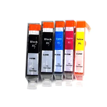 2bk+3Color Compatibil cartuș de Cerneală pentru HP670 670XL pentru HP Deskjet Ink Advantage 3525/4615/4620/5525/4625