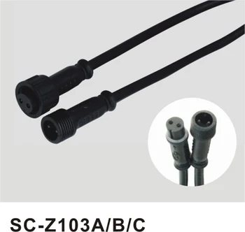 2PIN 3meter IP67 rezistent la apa Cablu de Extensie/Connect/Cablu de Alimentare pentru o Singură Culoare LED Lumină
