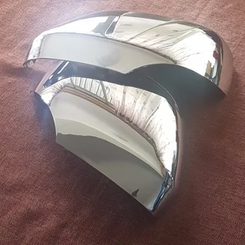 2x Chrome Oglindă de Argint Înlocuirea Capacului Ornamental Pentru Nissan Patrol 2016 Facelift