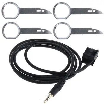 3.5 mm Auto 12V Auto Interfață AUX-in Adaptor Audio MP3 Cablu cu CD Cheie pentru Ford PUMA/MK2/MK3/S-MAX