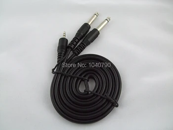 3.5 mm dual 6.3/6.5 O a doua linie audio Mixer cabluri de semnal Audio și video, cablu de 1,5 M 4.9 ft Mixer cabluri