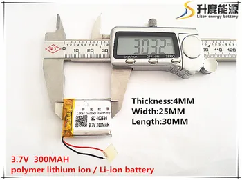 3.7 V 300mAh 402530 Litiu-Polimer Li-Po, li-ion Reîncărcabilă de celule de Baterii Pentru Mp3 MP4 MP5 GPS PSP mobil bluetooth