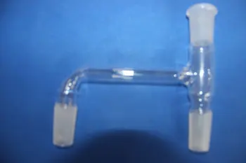 3-mod de Laborator din Sticlă Conectarea Distilare Adaptor,24/40 comun, 75 bend (Sticla Borosilicat 3.3), cap de distilare