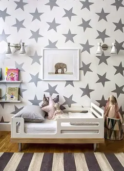 30 de Stele pentru Copii Copilul Camere Decal Poster de Perete Autocolante DIY Pepinieră Decor Dormitor Copii Plafon Tapet Autocolant