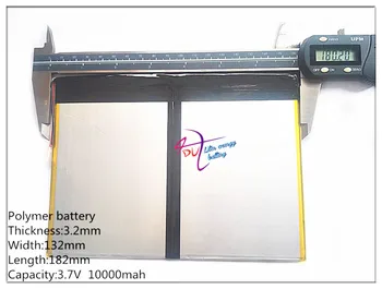 32132182 baterii litiu-ion Tablet PC talk9x u65gt baterie Reîncărcabilă 3.2*132*182 3.7 V 10000 mah Li - ion pentru
