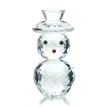 3D Cristal Presse Figurina om de Sticlă Crăciun Ornament Nunta Cadou