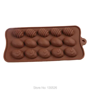 3D de Paști Ouă de Ciocolată Matrite de Silicon, Paste de Ciocolată Decorare Mucegai de Copt DIY Mucegai Tort Decorare Bomboane de Paște Kit