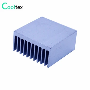 (3pcs/lot) 40x40x20mm Radiator Aluminiu Extrudat Radiator de Răcire Pentru Cip Electronic LED VGA Cooler RAM
