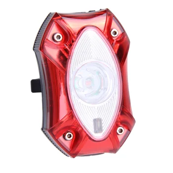 3W USB Reîncărcabilă Spate Coada de Biciclete Lumina Lampa Stop Spate, Ploaie Impermeabil LED-uri Luminoase de Siguranță Ciclism Biciclete Lumina de Promovare