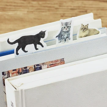 4 buc/Lot pisica Drăguț notă de lipicios Dragoste cu pisici memo pad Decorative post de jurnal planificator autocolant de Birou rechizite F677