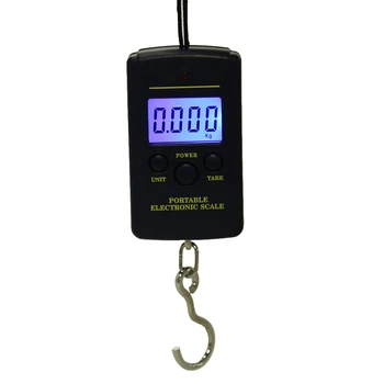 40kg /10g LED Mini Bucătărie Greutate Cântare Suspendate Portabil 40kg/10g Electronice Agățat de Pescuit de Buzunar Digital Greutate Cârlig Instrument