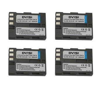 4buc 1.8 Ah EN-EL3e EN EL3e ENEL3e Reîncărcabilă Baterie pentru Nikon EN EL3E Nikon D90 D700 D300 D80 D70, D50 D200 D300s D100 D70s