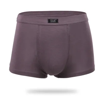 4buc/Cutie Lenjerie pentru Barbati de Moda Clasic pentru Bărbați pantaloni Scurți pentru Plus Dimensiune Fibre de Modal Chiloti Brand Pachet Cadou