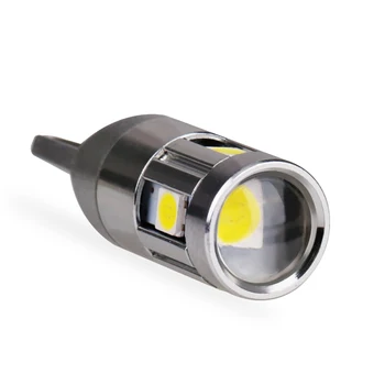 4x T10 W5W 194 LED-uri Auto de Interior Lumina SMD3030 Lampă de 12V Pană de Parcare Cupola de Lumină Albă Auto Pentru Lada Car Styling FISHBERG